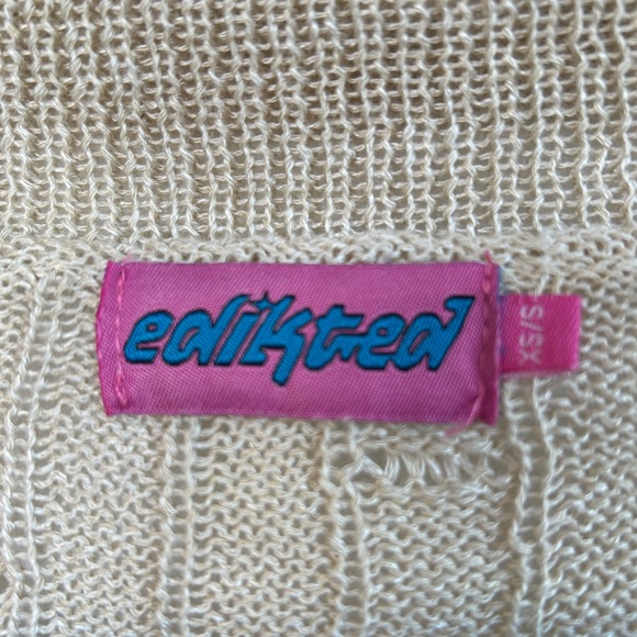 Edikted Harley Knitted Crop Top - Picture 7 of 7